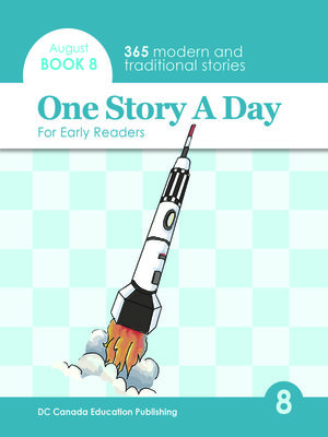 cover image of One Story a Day for Early Readers: August